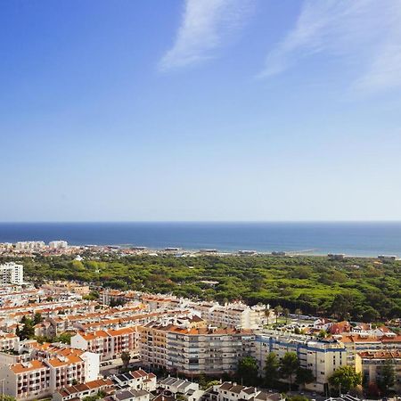 T2 Com Uma Vista Deslumbrante Sobre O Atlantico! Leilighet Costa de Caparica Eksteriør bilde